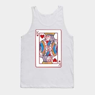 King of hearts cards Tank Top